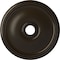 Ekena Millwork Theia Ceiling Medallion (Fits Canopies up to 6 3/4"), 24"OD x 3 5/8"ID x 1 3/4"P, Stone Hearth CM24THSHF - alternate 1